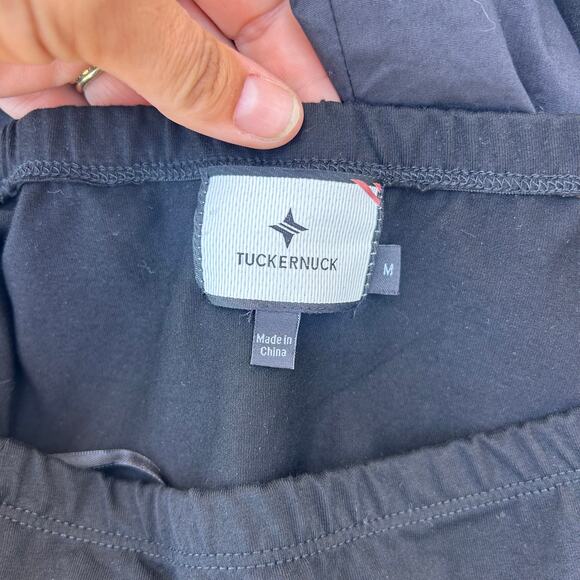 Tuckernuck Marissa Midi Off-The-Shoulder Dress Fit And Flare Black Medium - Picture 11 of 12